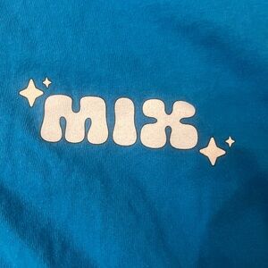 Gildan Kids Blue Tee with White Print